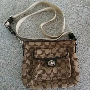 Coach side body purse
